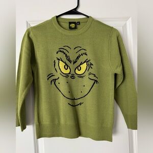 Kids Green Grinch Sweater